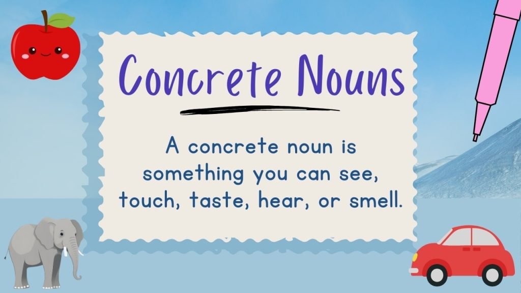 concrete noun