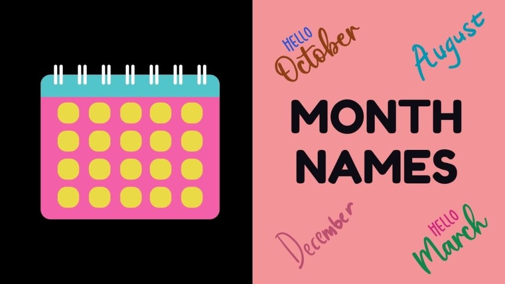month names
